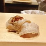 鮨 はしもと - 鹿島の蛤
      つめがとても良い味付けです、蛤も今が旬です♪