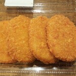 ディオ - 昔ながらのコロッケ（税抜）93円　※開封後　(2021.02.14)