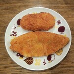 ディオ - 白身フライ(税抜)47円、カニクリームコロッケ(税抜)47円　(2021.02.14)