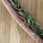 ブーランジェリー・ジャンゴ - 鴨肉と蓮根のサンドイッチ