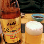Udon Wagetsu - まずはビールから