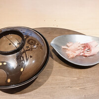 乙味 あさ井 - 削りたて鹿児島本枯節と荒節
                      一番出し椀