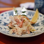 大黒寿司 - 料理写真:毛蟹（むき身半分）