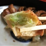 新ちゃん - ぎょうざ　断面