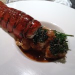 博多鉄板 じゅん - この日はコース料理とは別にオマール海老のチリソースを注文してみました