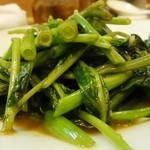 中国麺飯 勇 - 空心菜炒め