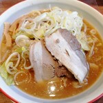 Kitakataramentaianshokudou - 味噌野菜ラーメン　760円+税