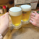 Nii - さすがにドライブ中は飲めないので我慢してたね♡
      ♪(*^^)o∀*∀o(^^*)♪