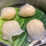 完全個室 中華食べ放題 香港美食園 - 【海老蒸し餃子】500円(4個）