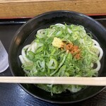 本場さぬきうどん めりけんや - ネギ盛りうどん並