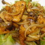 中国小皿料理とお酒の店  花凛 - 豚肉の黒胡椒炒め