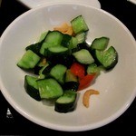 中国料理 翠海 - 定食の副菜
