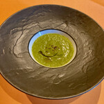 Spice&Dining KALA - ○セロリポタージュにアジョワン様