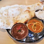 BHAWANA - マトンカレー、チキンカレー、ナン、ライス