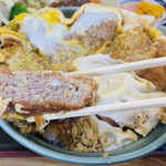 うまかどん - この厚みの上質なヒレ肉ガン見凄い