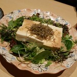 嘉 - ジャコと豆腐のサラダ