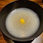 御料理 光安 - 聖護院かぶらのすり流し