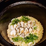 御料理 光安 - ふぐの炊き込みご飯