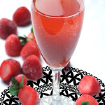 一粒粒的草莓&香槟