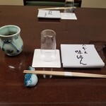 味満ん - 麦焼酎水割り