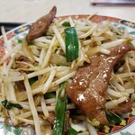 中華食堂 一番館 - レバニラ炒め。