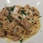 ボーノ - ハーブウインナーとオニオンのペペロンチーノ