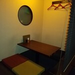 四ツ谷しんみち通り よいよい - 小上がり二席、真中は空けております