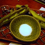 Hamashou Meieki Bettei - 焼き空豆