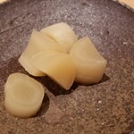 鮨 さかい - ガリも良い感じです