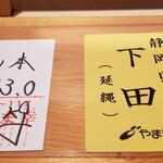 鮨 さかい - 
      今日の本鮪(静岡県下田産、延縄、やま幸、173kg)