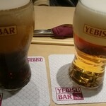 YEBISU BAR - 生ビール飲み比べ