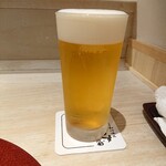 Yasuda - 生ビール(*^.^*)