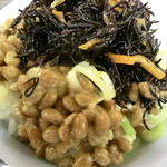 ベイサイド - ひじき納豆丼