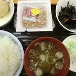 ベイサイド - 納豆定食