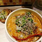 めだかタンタン - 汁あり担々麺小盛+穂先メンマ