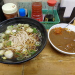 ふじ - かけそば＆ミニカレー