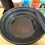 ふじ - 汁は残します