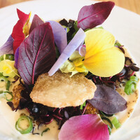 ビストロ ラ・プリュム - 里芋のブランマンジェ