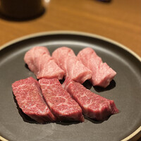 焼肉うしごろ 表参道店 - 厚切りタンと厚切りはらみ