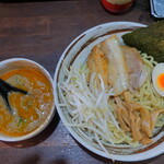 一撃らーめん - 海老つけ麺 並盛 クーポンのチャーシュ１枚付き　９３０円