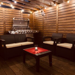 Empty BBQ at 3rd floor [THE39TERRACE]♪ Rainy weather OK