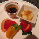 西洋膳所　やすなが - 2021年の｢スペシャルコース｣デザート盛り合わせ