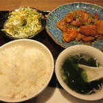 ビストロ 龍王 - カンプンギ定食　850円