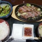 旨いの専門 肉と魚 博多ゆめはな - サーロインステーキランチ