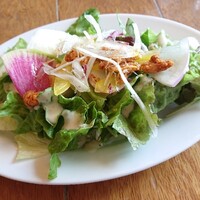 Bar Espanol LA BODEGA 大阪店 - ランチのサラダ