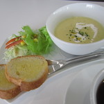 カフェ ド ロウ - （2012.9.1）スープのモーニングセット