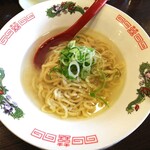 金町製麺 - 鮭出汁の塩かけそば