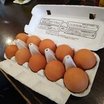 金町製麺 - 蘭王卵（最高の卵かけご飯に使用）