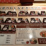 Uoteru Sushi - ランチメニュー
