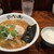 らーめん ほっぺ家 - 和風醤油らーめん(税込780円)とサービスの小ライス